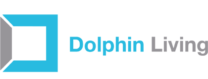 Dolphin living logo